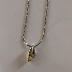 Elegant Silver Chain Necklace